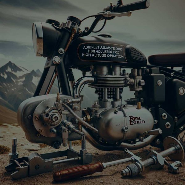 Quels ajustements de carburateur sont nécessaires pour une Royal Enfield Classic 350 en haute altitude ?